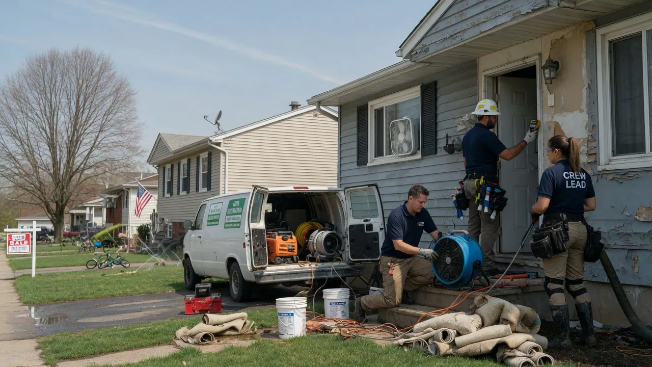 Flood Cleanup in Woodstock, OH near me