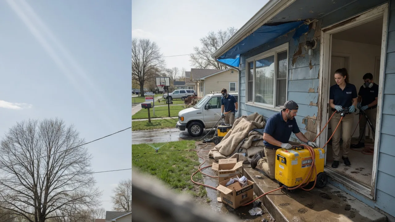 Basement Flood Cleanup in Woodstock, OH near me